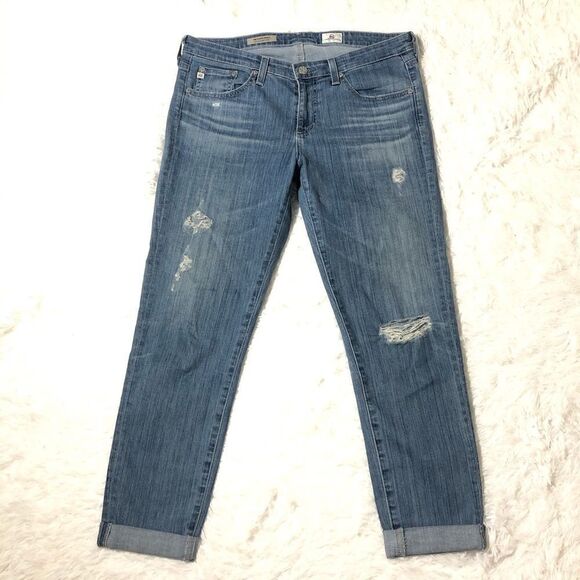 ADRIANO GOLDSHMIED THE STEVIE‎ ANKLE JEANS SZ 29R - Picture 1 of 8